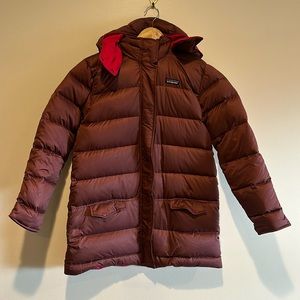 Patagonia down coat